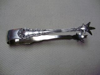 VINTAGE WALLACE/R.W.& S.STAMP/STERLING/IRVING 1900/ PATTERN CLAW SUGAR