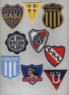Football Sudamerica Sport Clubs Logo Multi Color Embroidered Patch
