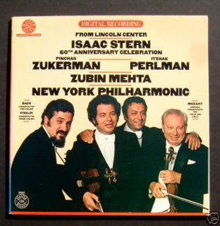 Isaac Stern 60th Anniversary Celebration Stereo LP