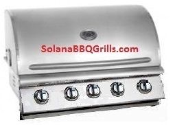  Built in Barbecue Island Drop in Grill Head 5 Burners Blem