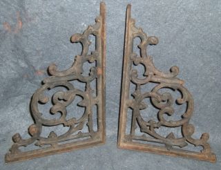 Cast Iron Decorative Antique Shelf Brackets