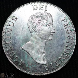 CA 1940s Mexico Maximiliano Iturbide Large Silver Medal RARE