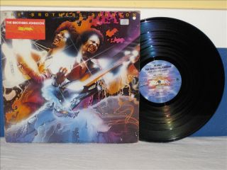 The Brothers Johnson Blam Promotional Copy LP Record