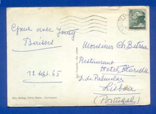 Postcard Italy Italie Courmayeur Valle D´aosta 1960s