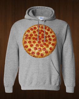  Hoodie Pepperoni Pizza Delicious Foodie Sweatshirt Italian Food