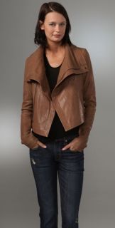 Veda Leather Max Classic Jacket
