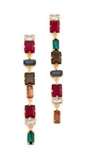 Lizzie Fortunato The Crystal Column Earrings