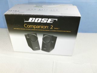 Bose Companion 2 Series I Multimedia Speaker System Black