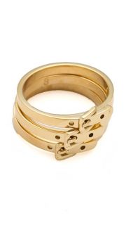 Michael Kors Skinny Buckle Ring Set