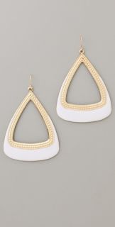 Adia Kibur Gold & Enamel Drop Earrings