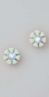 Juicy Couture Wanderlust Turquoise Flower Studs