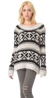 Free People Silver Reed Pullover