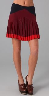 Jill Stuart Tanya Pleated Miniskirt