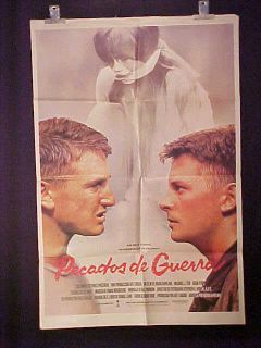 Casualties of War Michael J Fox Sean Penn Argentine 1sh Movie Poster