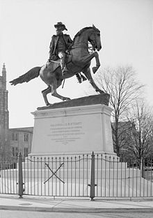 stuart statue on monument avenue richmond unveiled may 30 1907