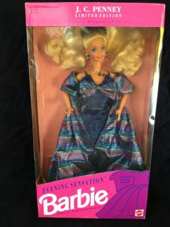 1992 J C Penney Limited Edition Evening Sensation Barbie Doll