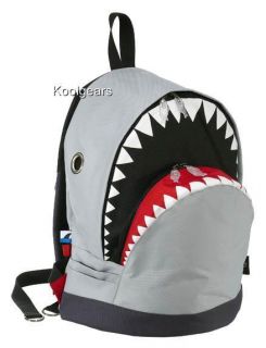 Shark Backpack Large Jaws Great White Kermit Supreme GY