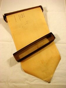 Vintage Player Piano Roll Cement Mixer Q R s QRS 6097