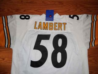 Jack Lambert Steelers Throwback Jersey Size 48 M