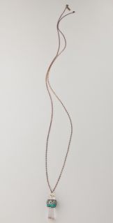 Vanessa Mooney Heart Glass Pendant Necklace