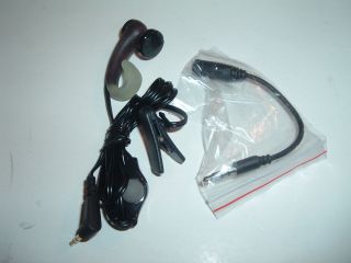  cell phone headset w mic Plantronics MX200 2 5mm jack w 3 5mm adapter
