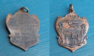  medal mayor r h gale july aug 1919 maker s mark is o b allen size