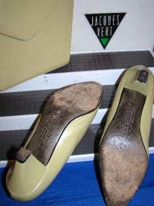 Jacques Vert Vintage Classic Shoe Bag Set UK 5 EU 38