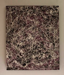  Abstract Expressionism Painting by Carmen Rowe   Jackson Pollock Style