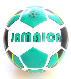 Jamaica Soccer Ball Jamaica Flag