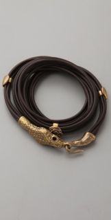 Alkemie Jewelry Snake Head Wrap Bracelet