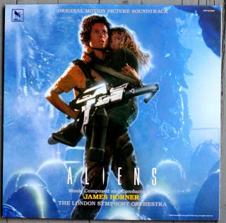Aliens OST James Horner LP Record Varese