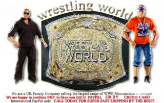 tna action figures wwe shopzone merchandise replica wrestling belts