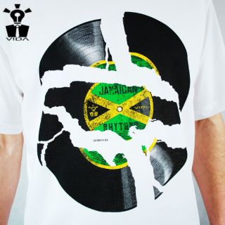  Tee Jamaica Jamaican T Shirt Vida Clothes Marley Music LP Judah