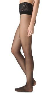 Commando Sheer Tights with Lace Waistband