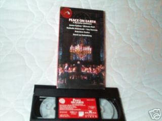  on Earth A Bavarian Christmas VHS James Galway 090266136735