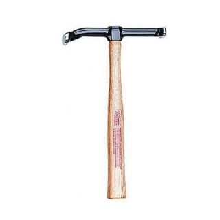   Auto Body Tool Door Skin Hammer Forged Steel Hickory Handle Ea 170G