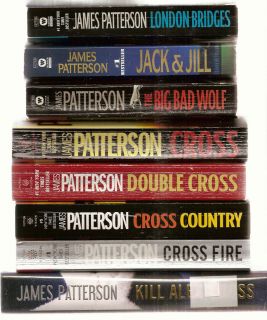 James Patterson Lot of 8   5 Alex Cross books Kill Alex Cross (2011