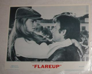 1970 Flareup Lobby Card 2 Raquel Welch Pat Delany