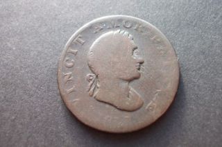 1811 Vincit Amor Patriae Half Penny Token Coin