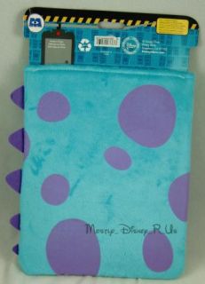 New Disney Store Sulley Monsters Inc iPad Sleeve Case Cover Faux Fur
