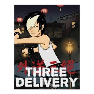 Three Delivery™ Tobey Poster 