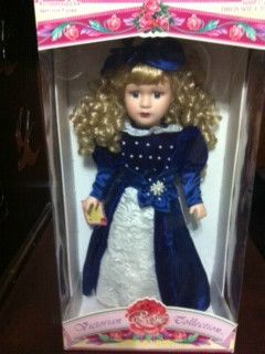 Victorian Rose Collection Porcelain Doll 1997 Limited Edition