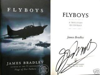 James Bradley Signed Flyboys 1st 1st Arc 0316105848