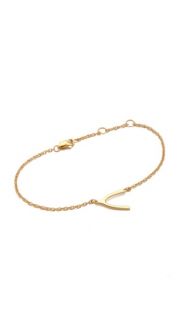 Jennifer Zeuner Jewelry Mini Wishbone Bracelet