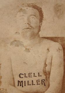  1876 Jesse James Younger Gang Member Clell Miller CDV Photo