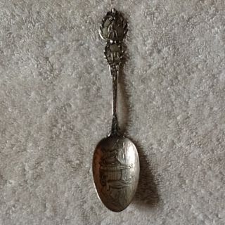 Antique 1905 Sterling Colorado Miner and Donkey 5 Inches