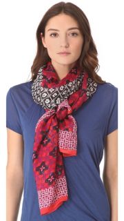 Tory Burch Isabelle Mix Print Scarf