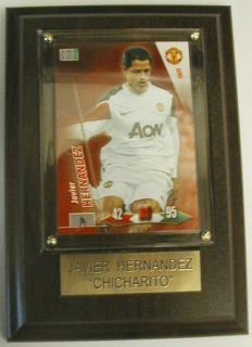 Javier Hernandez Chicharito Trading Card Plaque New in Box