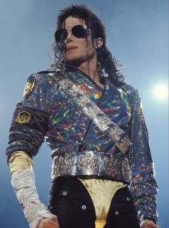 New Michael Jackson Jam Sash Belt Set MJ Costume