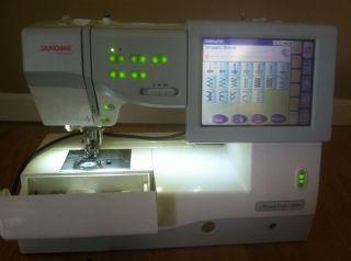 Janome 11000 Sewing Quilting and Embroidery Machine